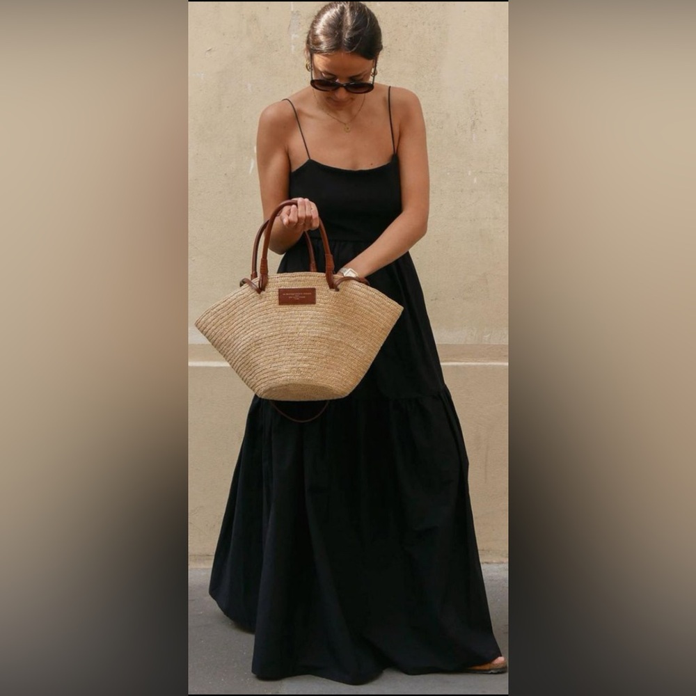 Commense Black Maxi Dress